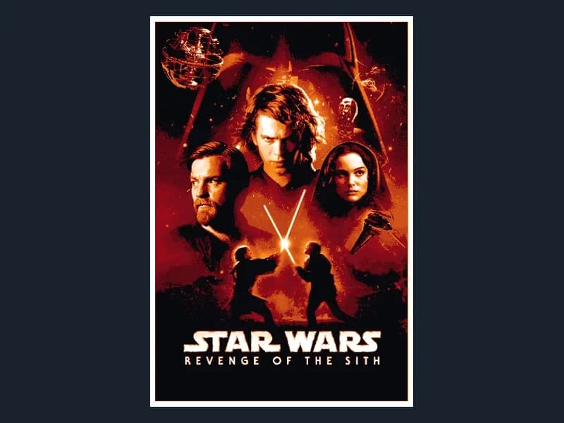 Star Wars Episode III - Revenge of the Sith by HugheCraft HueForge model: Star Wars Episode III - Revenge of the Sith by HugheCraft