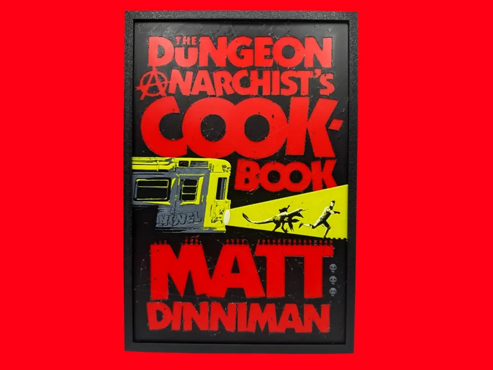Dungeon Crawler Carl - Book #3 - Matt Dinniman by Canadian Gamer HueForge model: Dungeon Crawler Carl - Book #3 - Matt Dinniman by Canadian Gamer