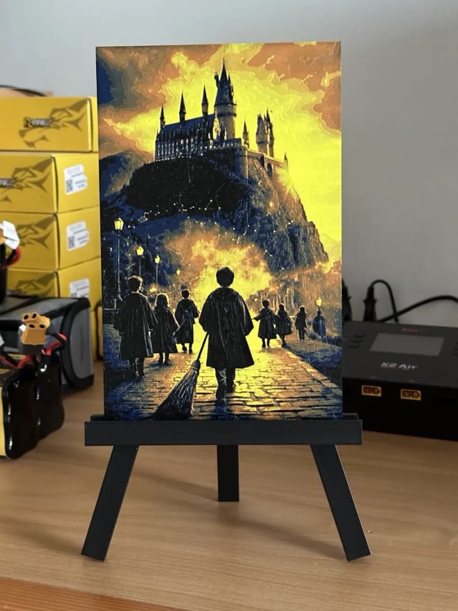 Harry Potter HueForge art by enricoRE HueForge model: Harry Potter HueForge art by enricoRE