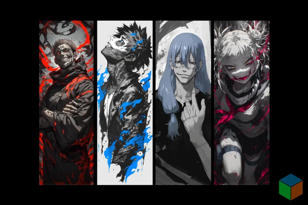 Dabi Bookmark by 3D Prints By Vic HueForge model: Dabi Bookmark by 3D Prints By Vic