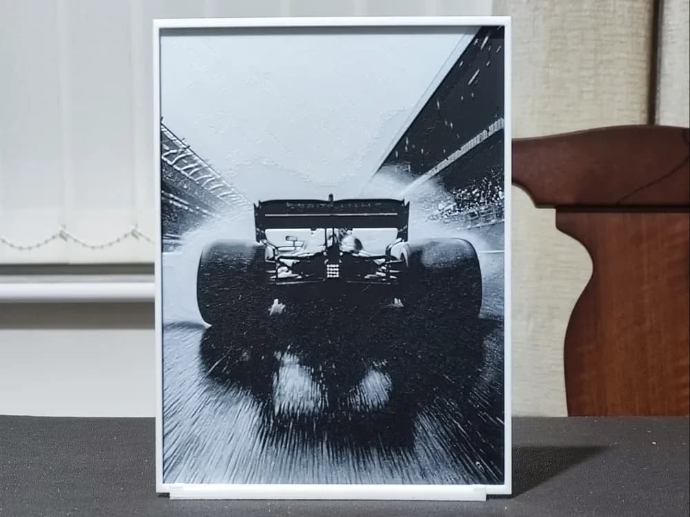 HueForge model: Formula 1 (2) - HueForge 3-Color by BoDad