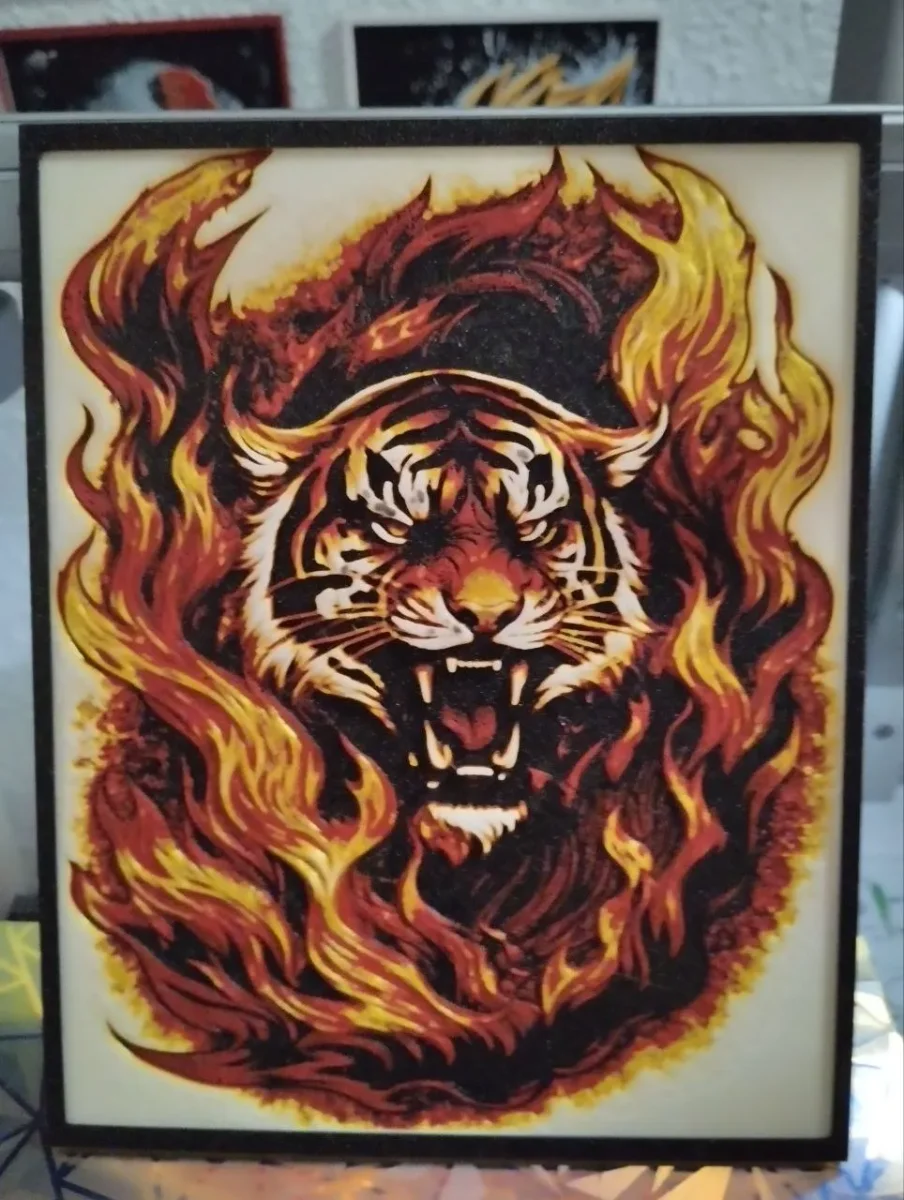 TIGER HUEFORGE TIGRE by FYTY112 HueForge model: TIGER HUEFORGE TIGRE by FYTY112