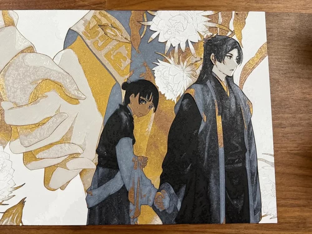 Apothecary Diaries Master Jinshi Maomao by Pretty Okay Prints HueForge model: Apothecary Diaries Master Jinshi Maomao by Pretty Okay Prints