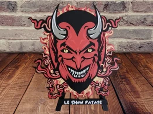 El Diablo Hueforge by leshowpatate HueForge model: El Diablo Hueforge by leshowpatate