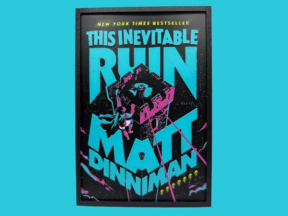 HueForge model: Dungeon Crawler Carl - Book #7 - Matt Dinniman by Canadian Gamer