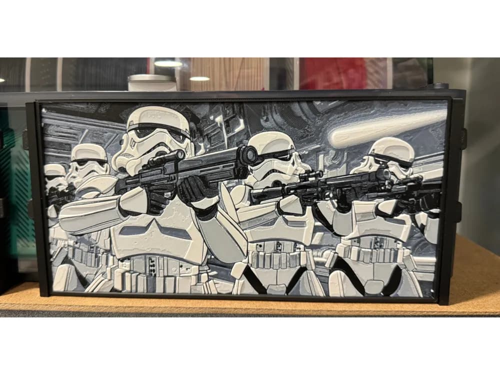 HueForge model: Storm Troopers - AMS Art by Canadian Gamer