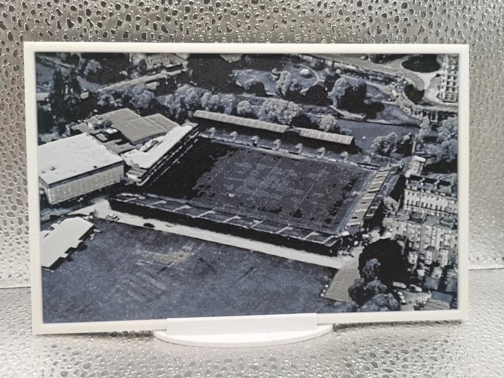 Bath - The Recreation Ground Hueforge by Borishotch Industries HueForge model: Bath - The Recreation Ground Hueforge by Borishotch Industries