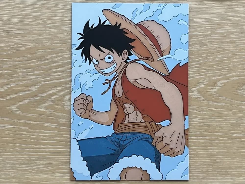 HueForge model: One Piece Luffy Hueforge by FantasyZ