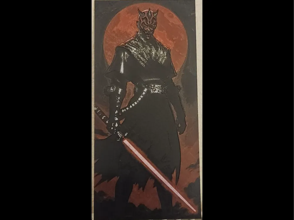 Darth Maul Hueforge by 3D_Rey HueForge model: Darth Maul Hueforge by 3D_Rey