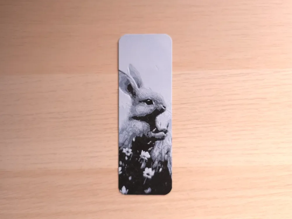 Bunny Bookmark by Atrus Design HueForge model: Bunny Bookmark by Atrus Design