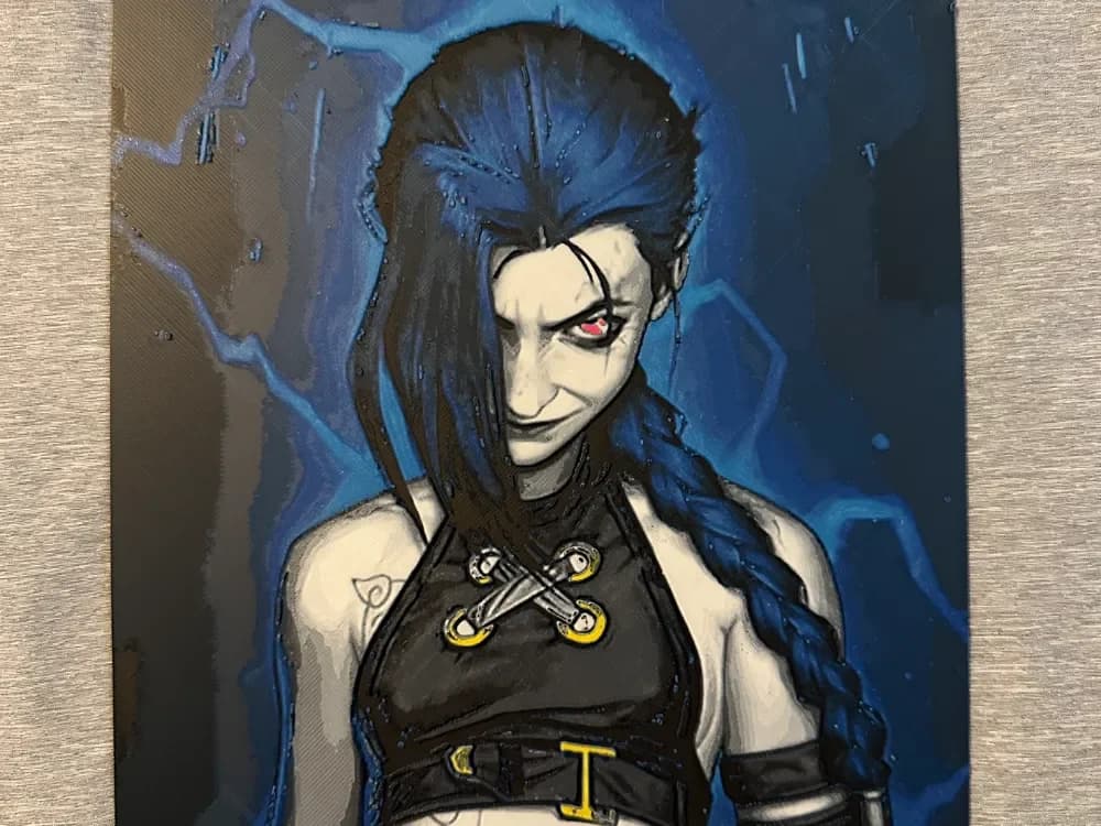 HueForge model: Jinx Hueforge by Hey Ben