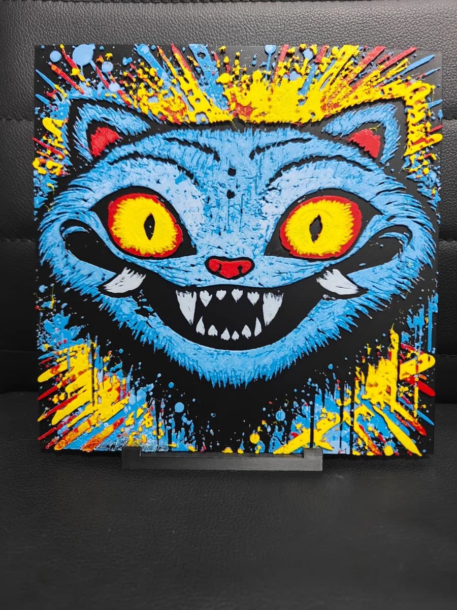 Derby Street Art KPop Demon Hunters by TheHueforgeLady HueForge model: Derby Street Art KPop Demon Hunters by TheHueforgeLady