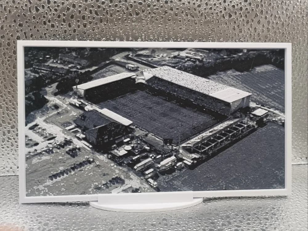 Newcastle Falcons - Kingston Park Stadium hueforge by Borishotch Industries HueForge model: Newcastle Falcons - Kingston Park Stadium hueforge by Borishotch Industries