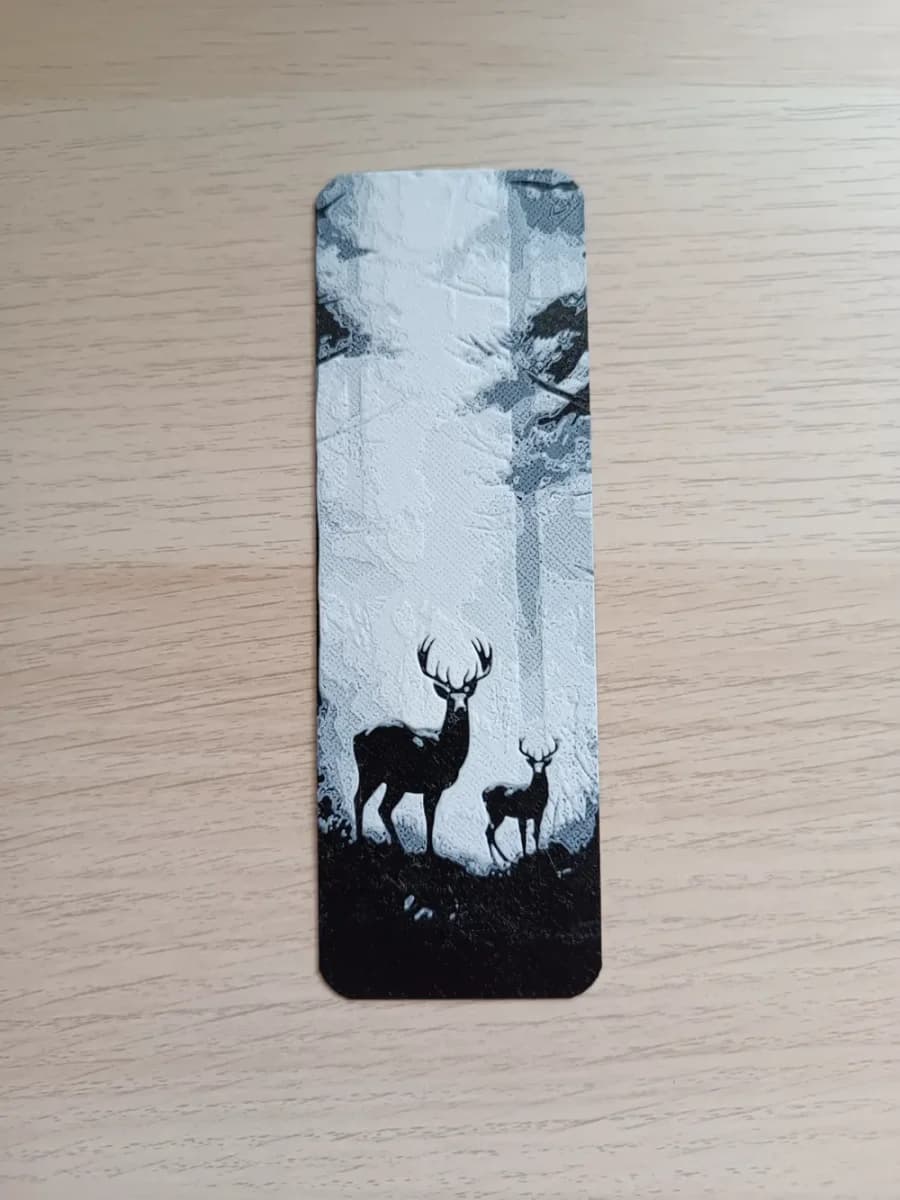 Deer In The Forest Bookmark by Atrus Design HueForge model: Deer In The Forest Bookmark by Atrus Design