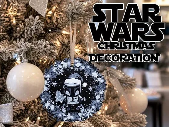Baby Boba Fett Star Wars Christmas Decoration Tree