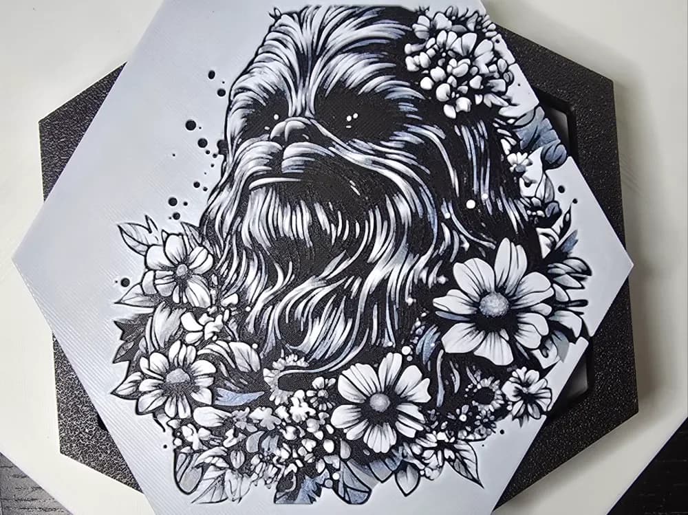 Chewbacca Hueforge by Aprilk6366 HueForge model: Chewbacca Hueforge by Aprilk6366