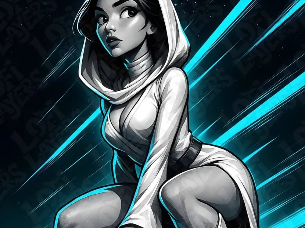 Princess Leia on R2-D2 Hueforge Description – by LoFi Layers HueForge model: Princess Leia on R2-D2 Hueforge Description – by LoFi Layers