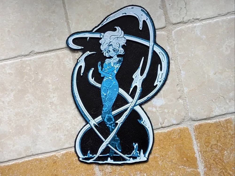 Sailor Neptune Transformation - Hueforge by suaimondi HueForge model: Sailor Neptune Transformation - Hueforge by suaimondi