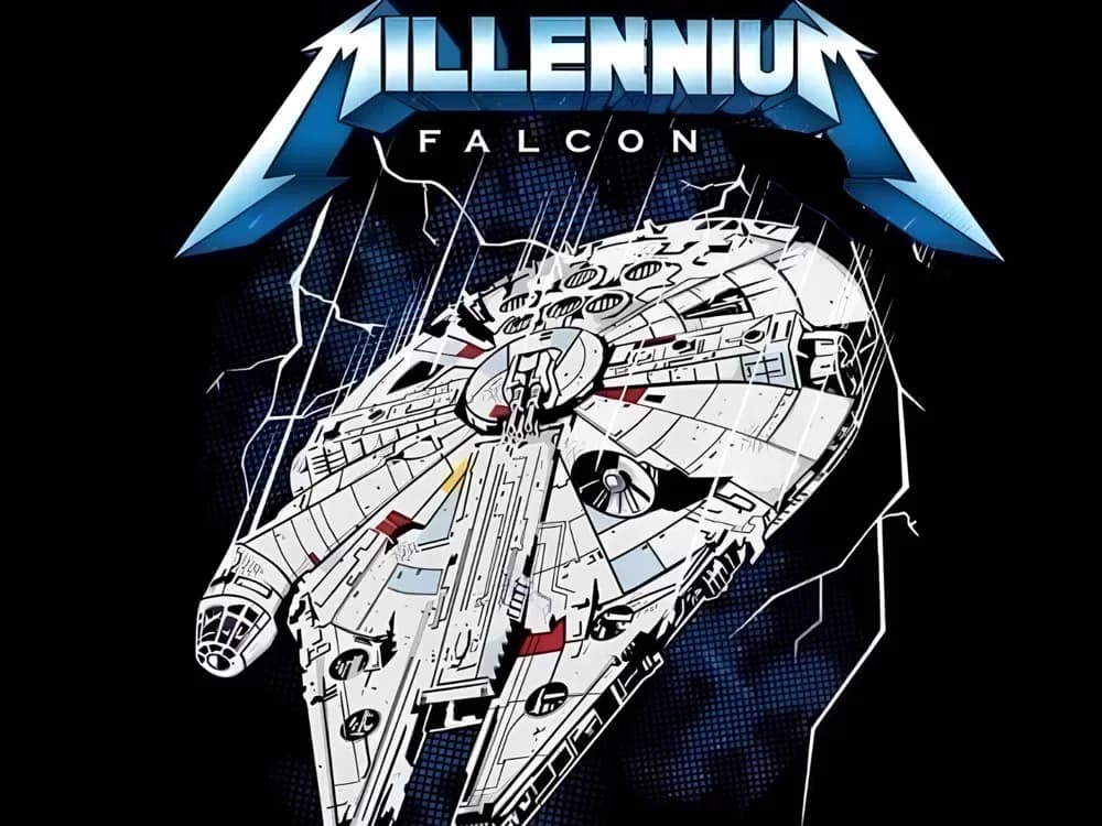 Star Wars Hueforge - Falcon Millennium by Dakiren HueForge model: Star Wars Hueforge - Falcon Millennium by Dakiren