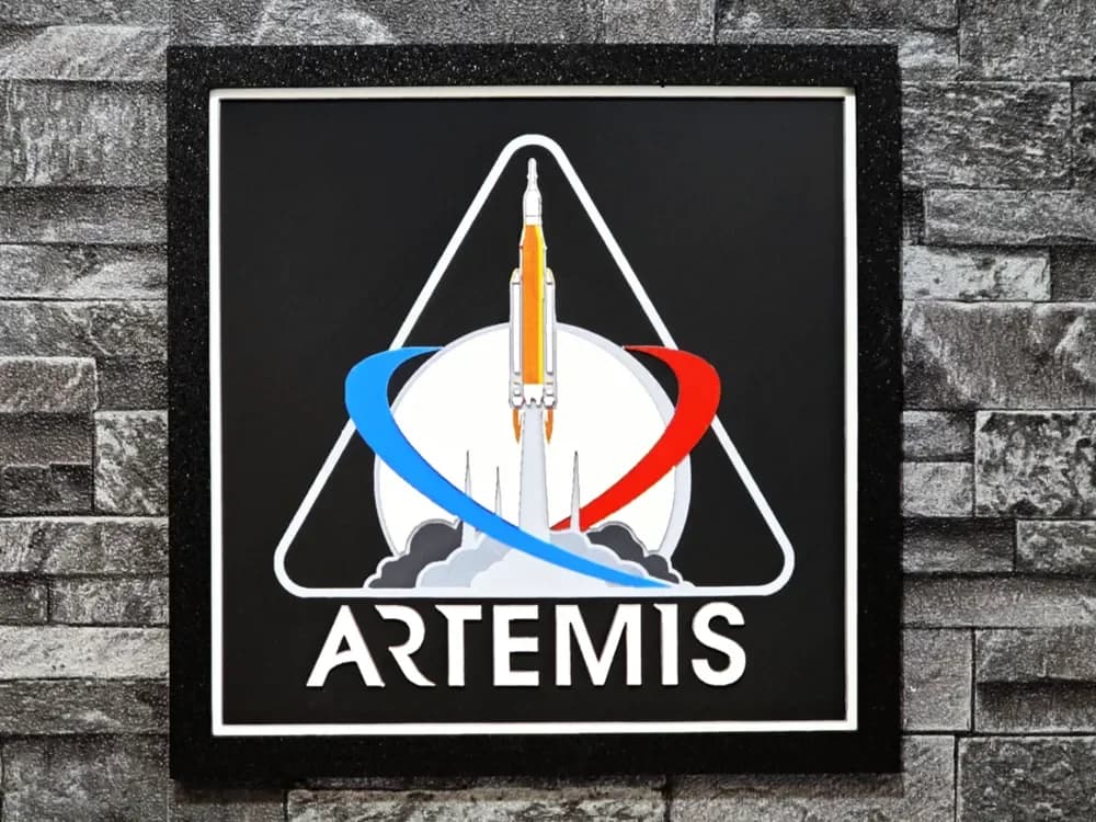 HueForge model: Hueforge Artemis Nasa by StefBull85