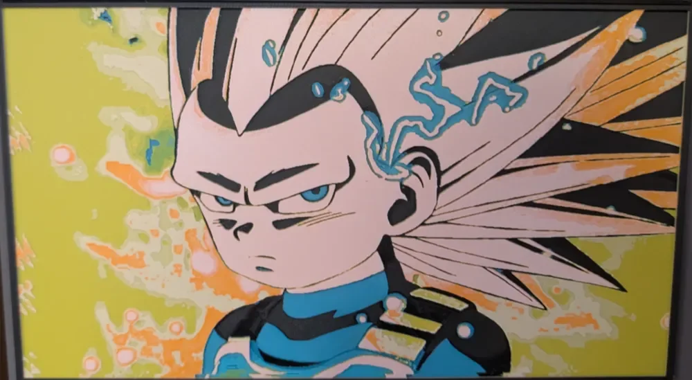 Hueforge Vegeta daima Hueforge Vegeta daima