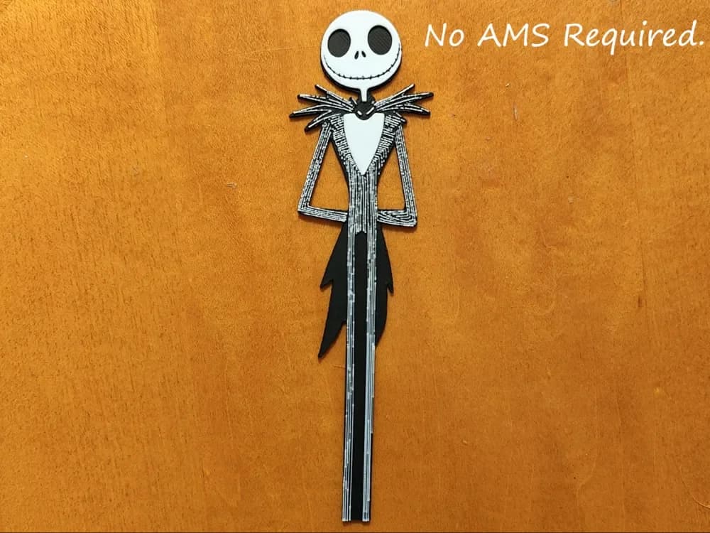 Jack Skellington Decoration / Bookmark Jack Skellington Decoration / Bookmark