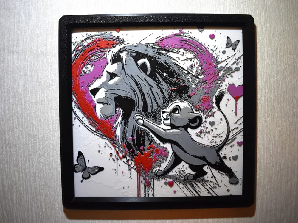 Lion King Hueforge Lion King Hueforge
