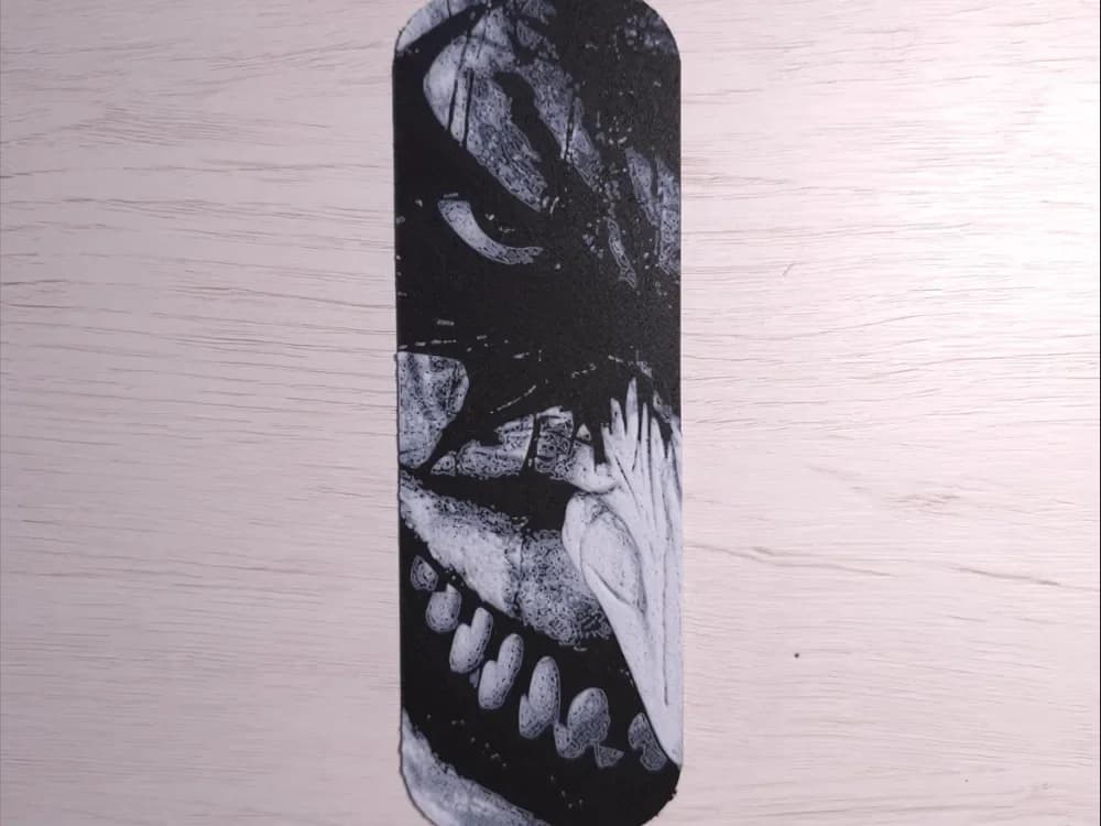 Joker Bookmark by Atrus Design HueForge model: Joker Bookmark by Atrus Design