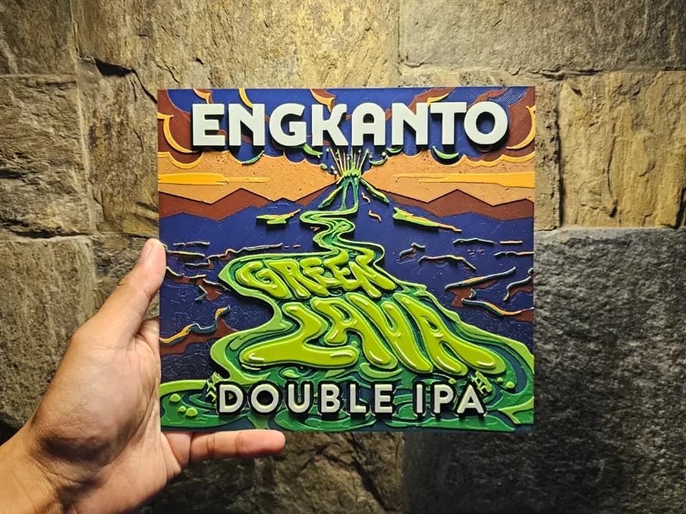 HueForge model: Engkanto Green Lava Hueforge by Loki