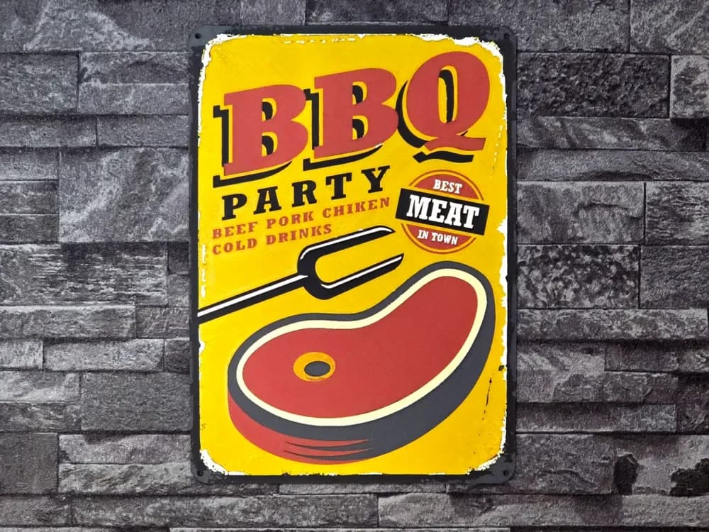 Hueforge Vintage BBQ Party