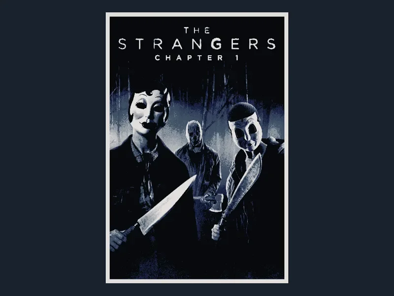 The Strangers: Chapter 1 (Movie Poster - HueForge) by HugheCraft HueForge model: The Strangers: Chapter 1 (Movie Poster - HueForge) by HugheCraft