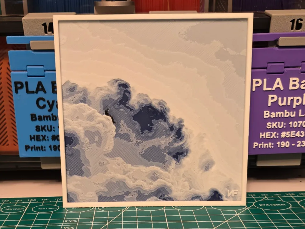 NF "Clouds" Album - Hueforge Art by Lumpy3D HueForge model: NF "Clouds" Album - Hueforge Art by Lumpy3D