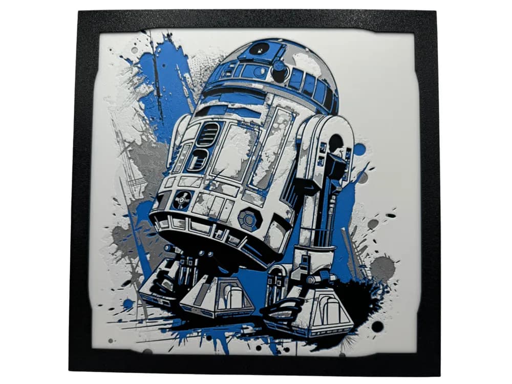 R2D2 - Hueforge by Canadian Gamer HueForge model: R2D2 - Hueforge by Canadian Gamer