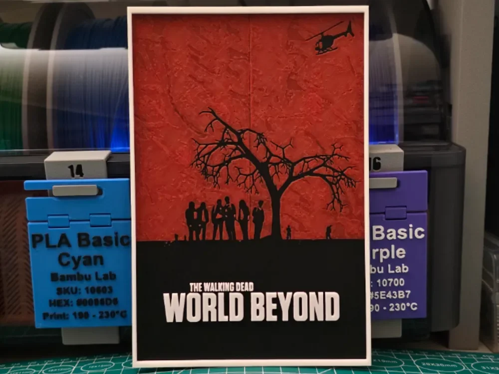 The Walking Dead: World Beyond Poster - Hueforge The Walking Dead: World Beyond Poster - Hueforge