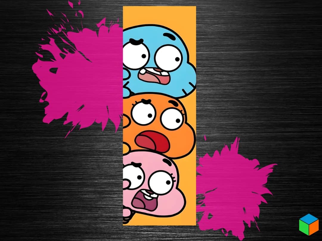 HueForge model: 🌀 The Amazing World of Gumball by 3D Prints By Vic