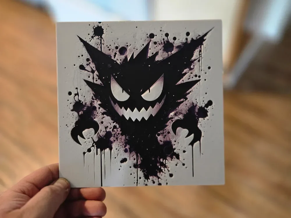 Graffiti Haunter Hueforge by 3Ree Printing HueForge model: Graffiti Haunter Hueforge by 3Ree Printing