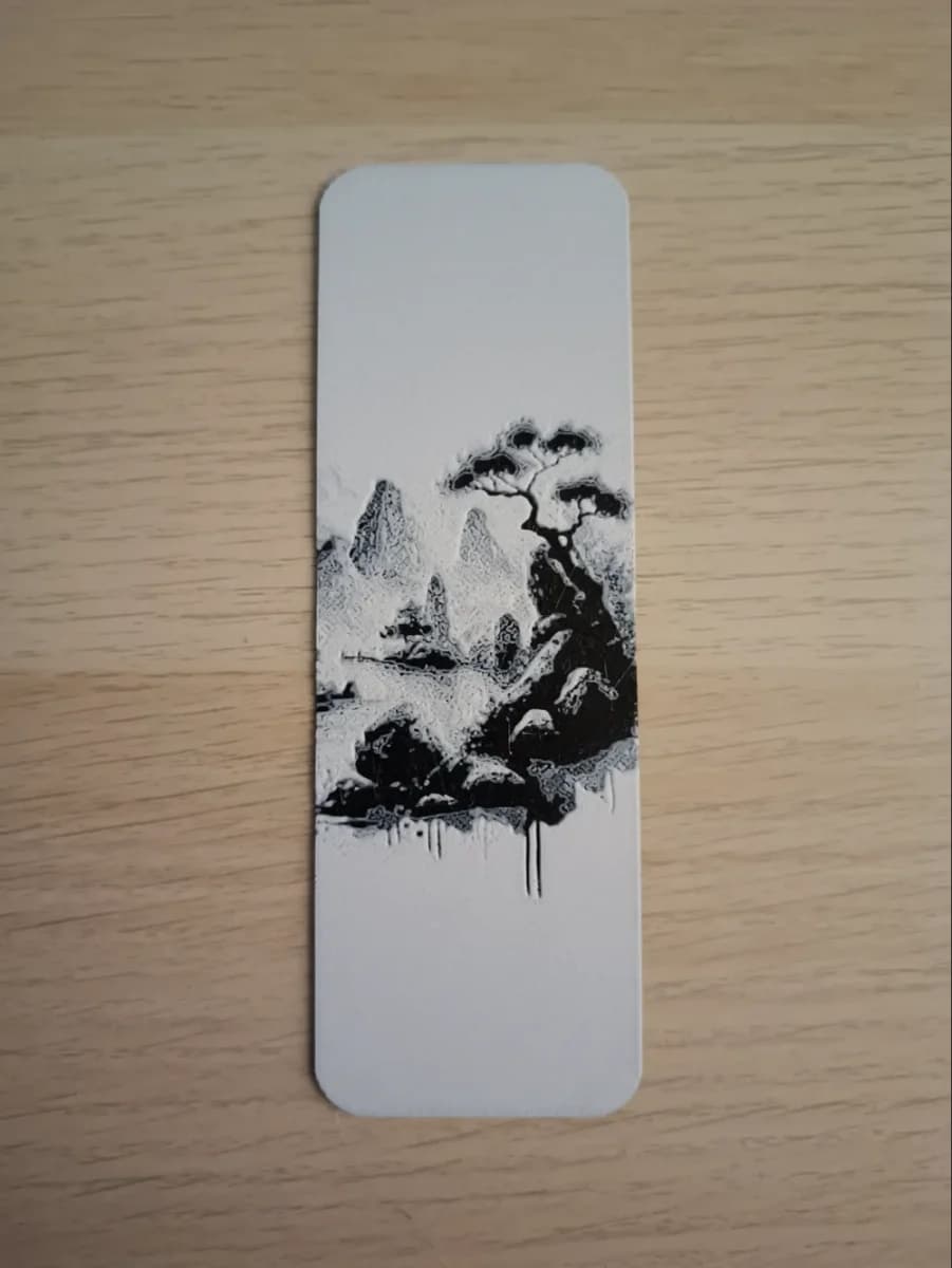 Stones River Bookmark by Atrus Design HueForge model: Stones River Bookmark by Atrus Design