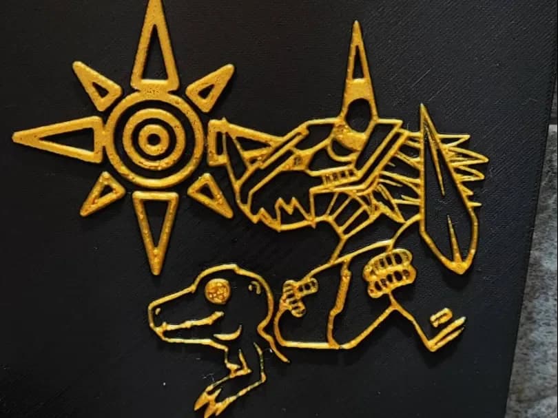 Evolution 2 by Garuda3D HueForge model: Evolution 2 by Garuda3D