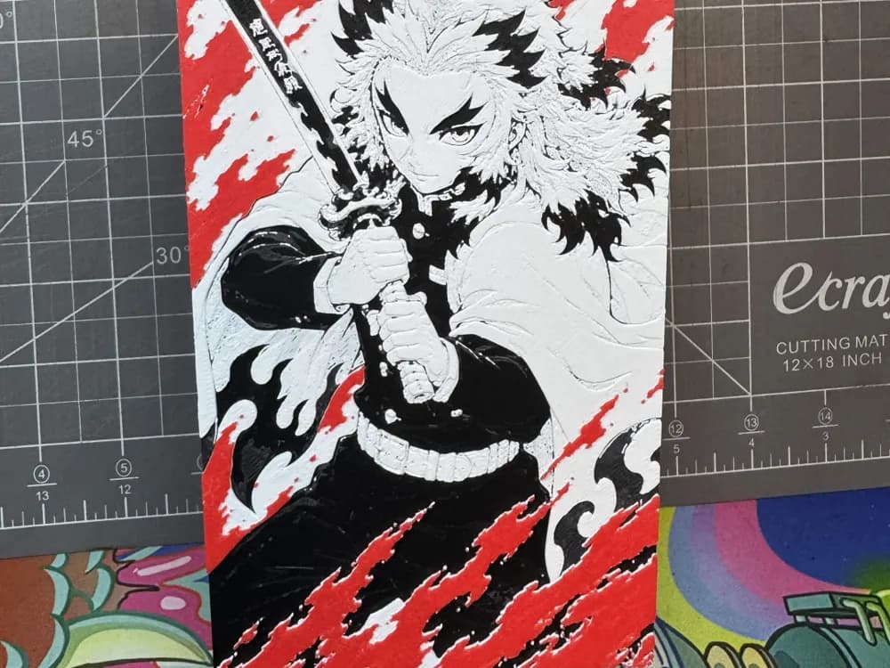 Hueforge kyojuro Rengoku Ablaze (Demon Slayer) Hueforge kyojuro Rengoku Ablaze (Demon Slayer)