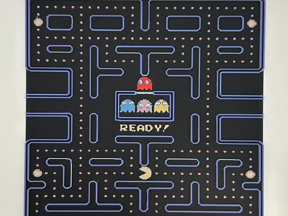 PacMan Start Screen HueForge by CreativeDestructions HueForge model: PacMan Start Screen HueForge by CreativeDestructions