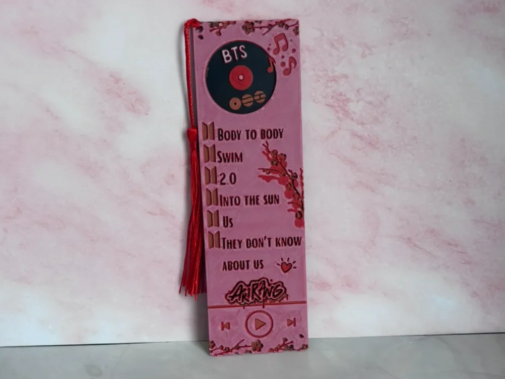 BTS Arirang Playlist Bookmark BTS Arirang Playlist Bookmark