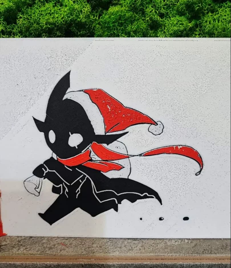 Christmas Igris by Garuda3D HueForge model: Christmas Igris by Garuda3D