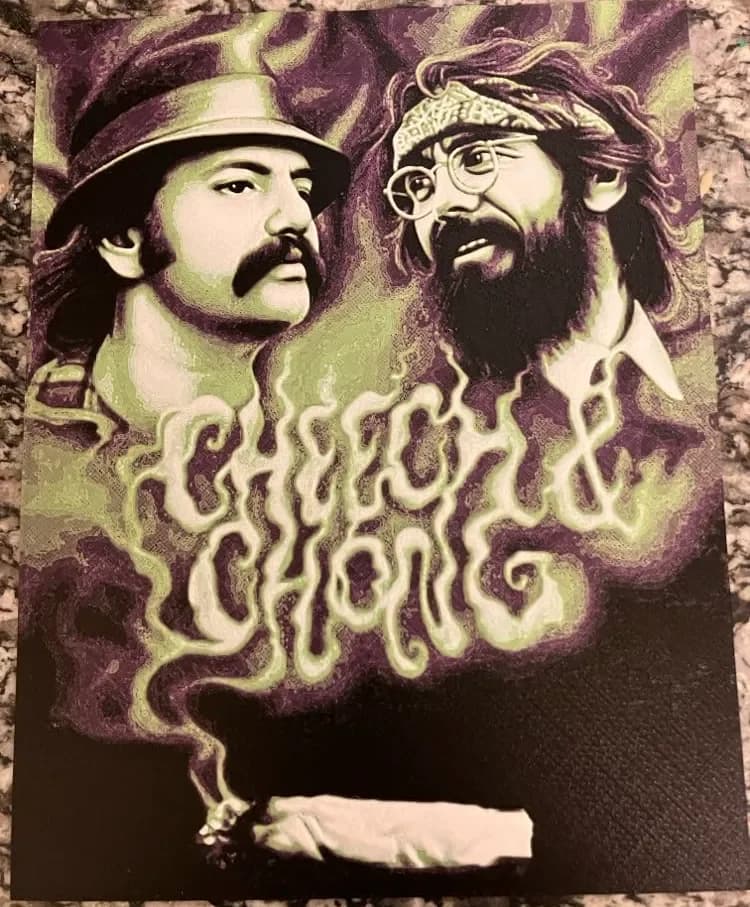 Cheech and Chong (hueforge print) Cheech and Chong (hueforge print)