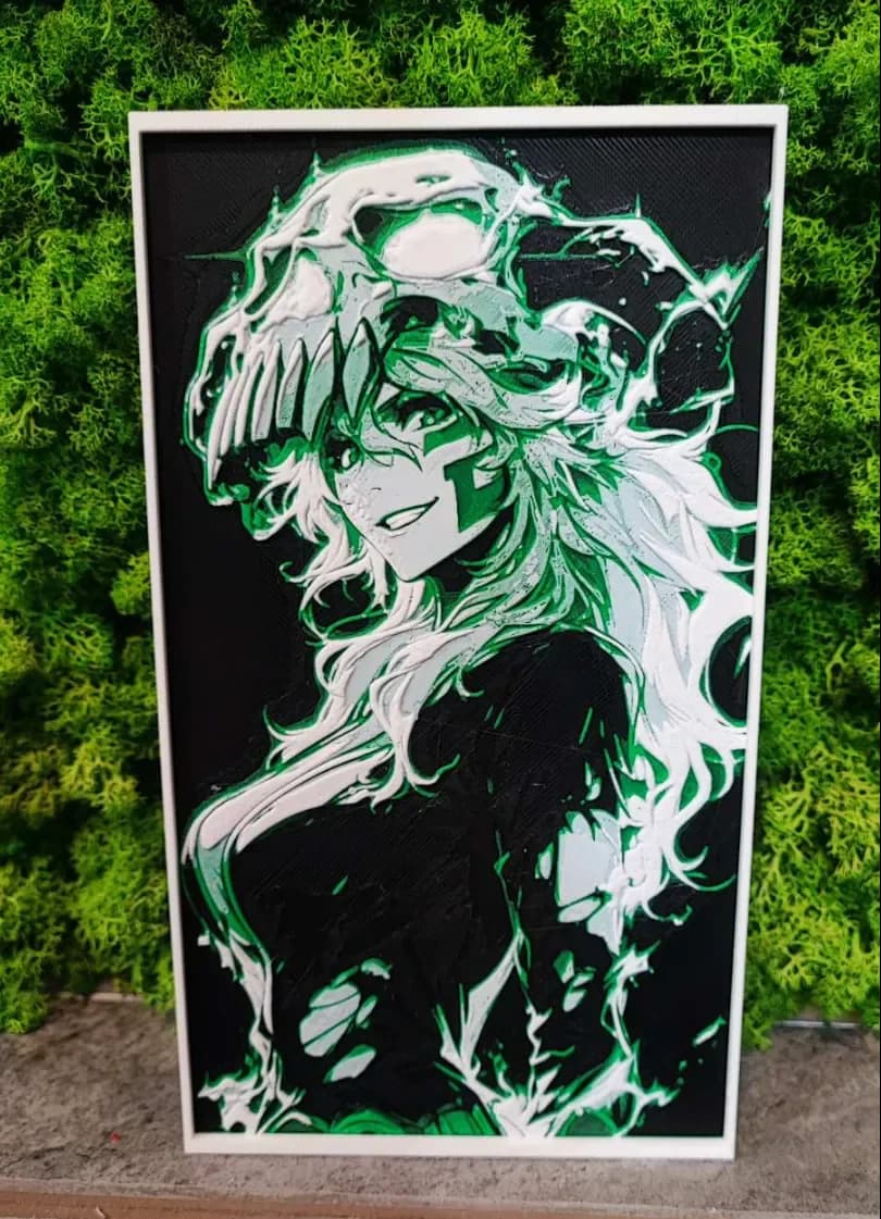 Gorgeous Espada by Garuda3D HueForge model: Gorgeous Espada by Garuda3D
