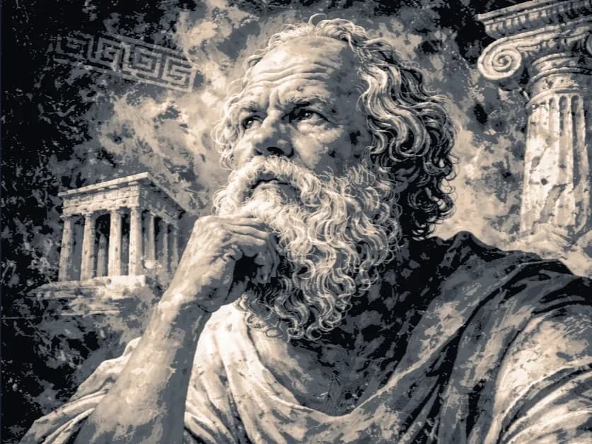 Portrait of Socrates (Greek Philosopher) by Hueforge Maker HueForge model: Portrait of Socrates (Greek Philosopher) by Hueforge Maker