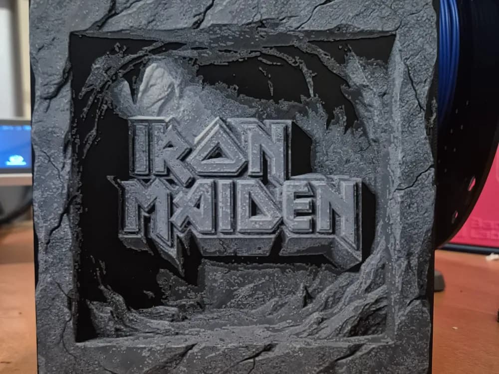 iron maiden slate hueforge by Buntsta HueForge model: iron maiden slate hueforge by Buntsta