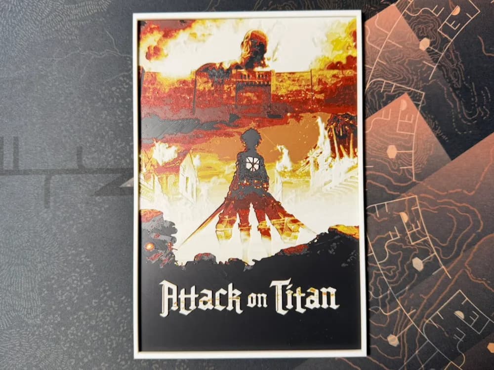 Attack on Titan - HueForge Attack on Titan - HueForge