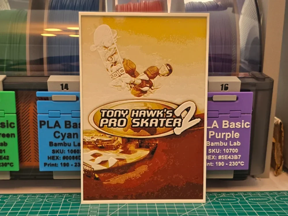 Tony Hawk's Pro Skater 2 Poster - Hueforge Art