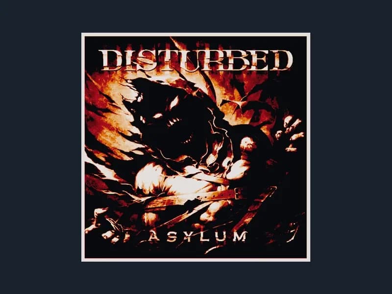 Disturbed – Asylum (Album Art - HueForge) by HugheCraft HueForge model: Disturbed – Asylum (Album Art - HueForge) by HugheCraft