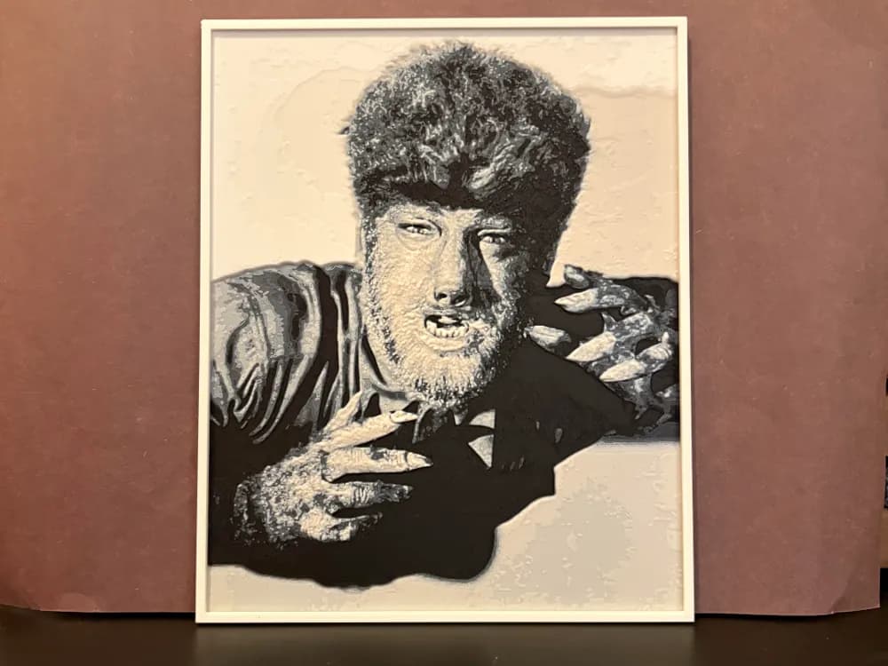 The Wolf Man Hueforge The Wolf Man Hueforge